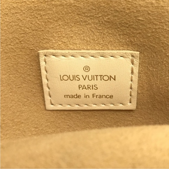 LV Monogram Mini Lin Canvas Trapeze GM Satchel Bag - Picture 11 of 15